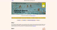 Desktop Screenshot of mildenhall.naturism.org.uk